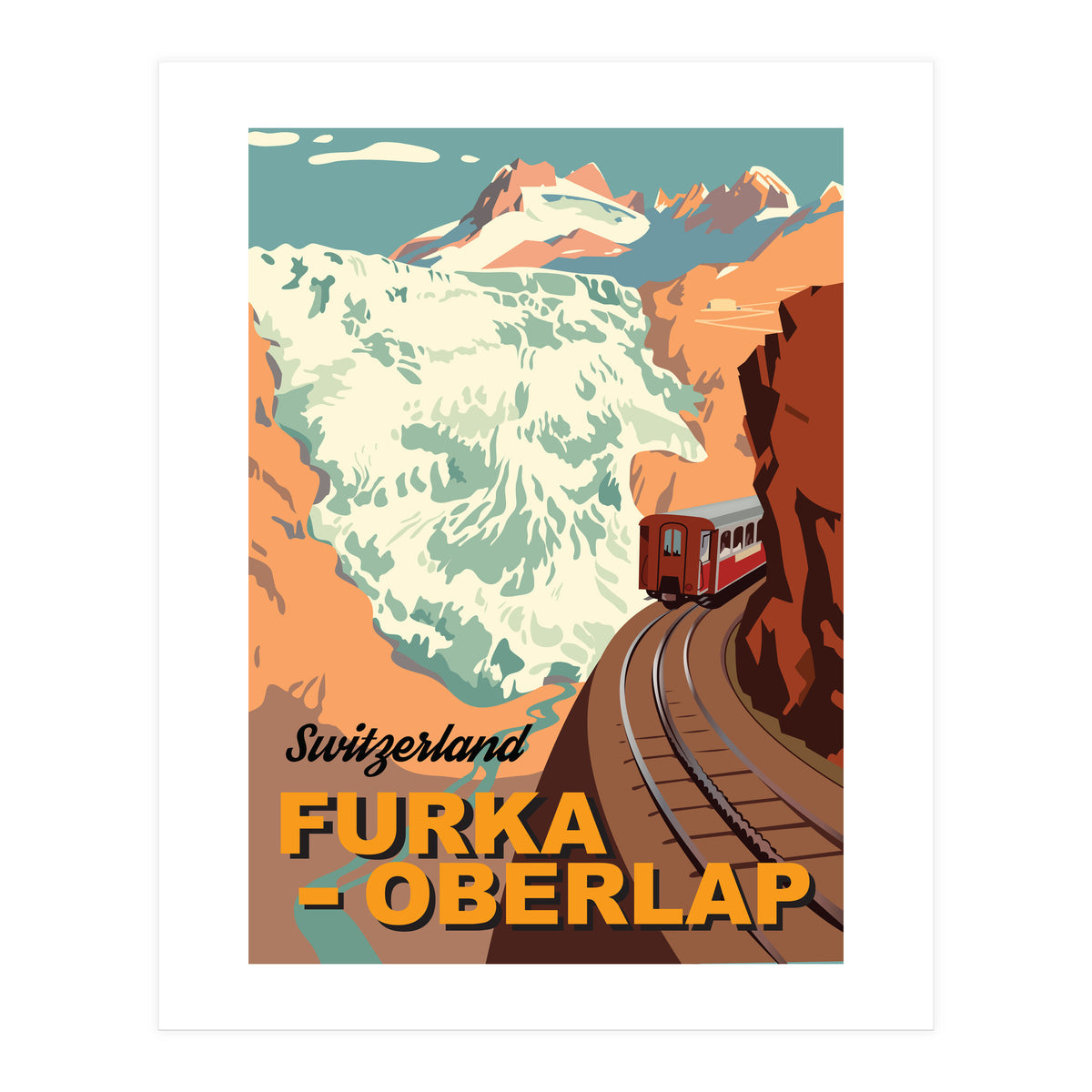 Furka Pass, Switzerland (Print Only)