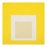JOSEF ALBERS - HOMAGE TO THE SQUARE YELLOW WHITE (Print Only) thumbnail