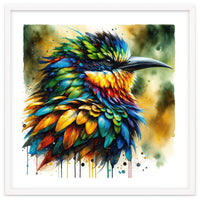 Vibrant Tropical Bird Portrait