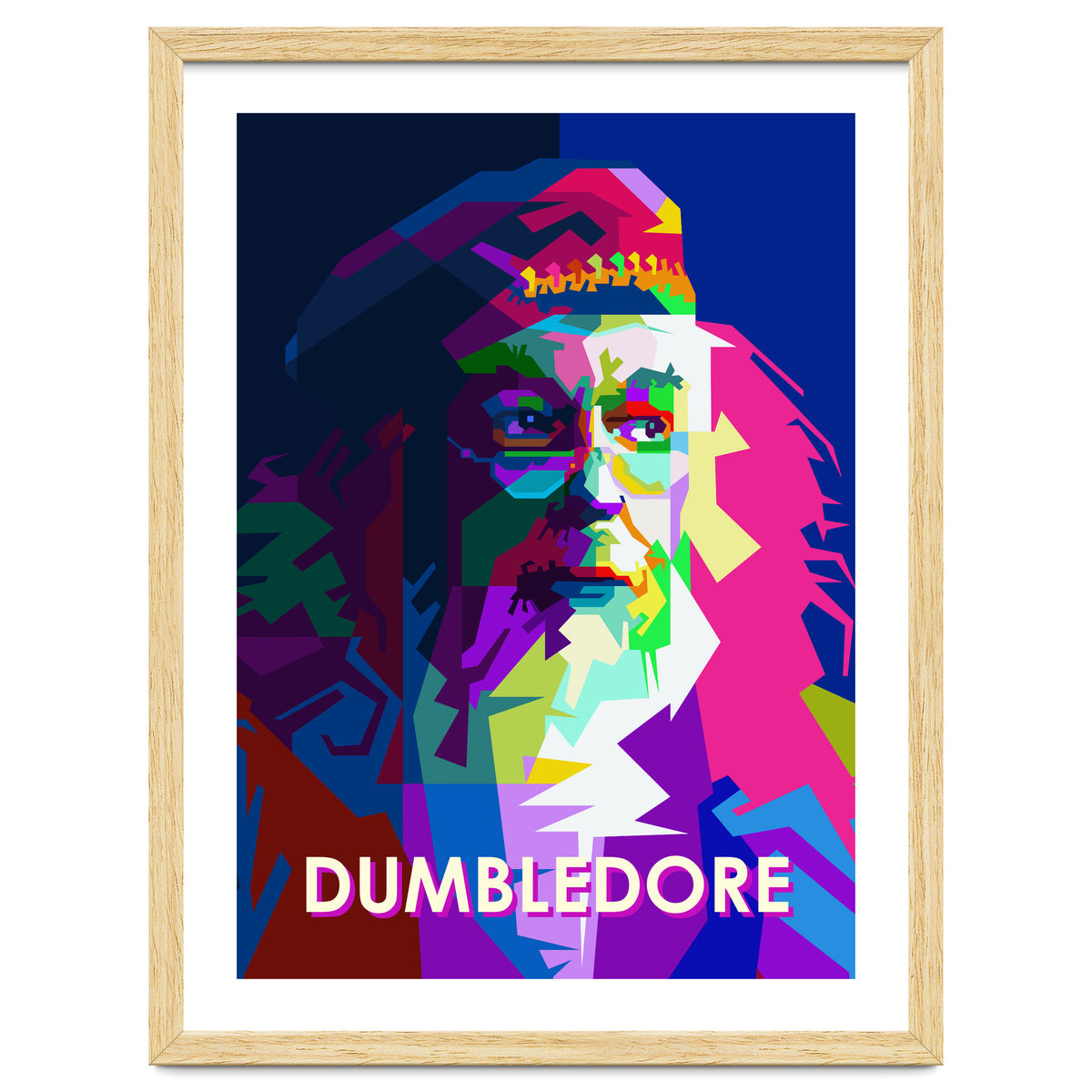 Albus Dumbledore In Pop Art WPAP