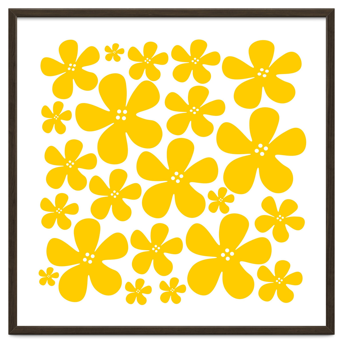 Yellow Flowers Pattern