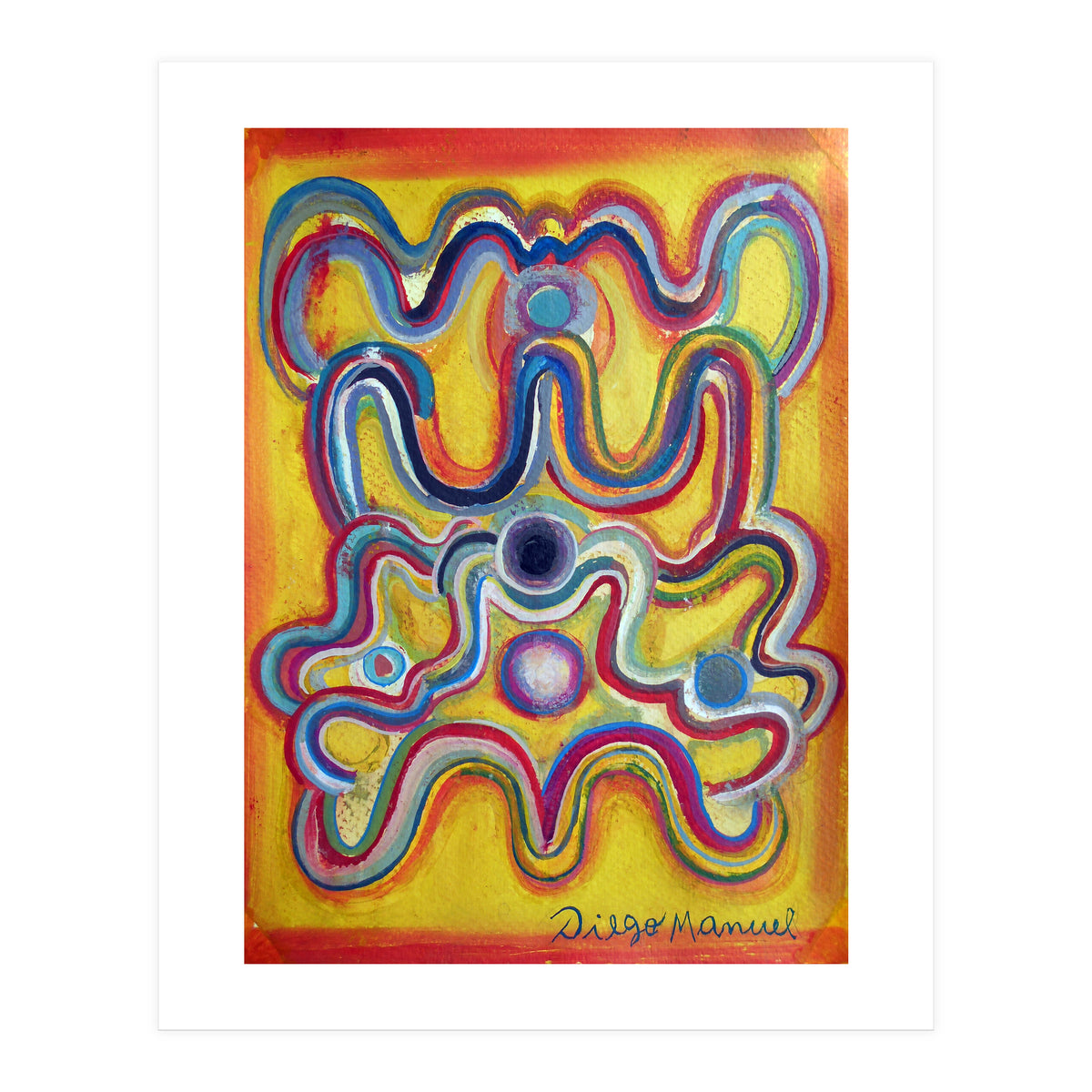 Abstracto Pop 2024 1 (Print Only)
