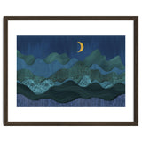 Abstract Landscape Moody Moonrise thumbnail