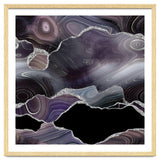 Black & Silver Glitter Agate Texture 01 thumbnail