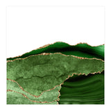 Green & Gold Agate Texture 28 (Print Only) thumbnail