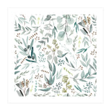 Eucalyptus Leaves Botanical Pattern (Print Only) thumbnail