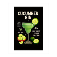 Cucumber Gin (Print Only)