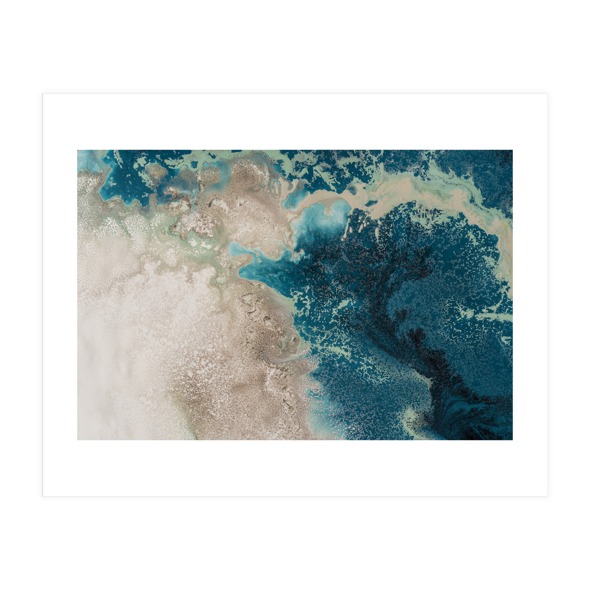 Teal Seas (Print Only)