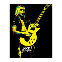 Mick Ronson American Guitarist Legend (Print Only)