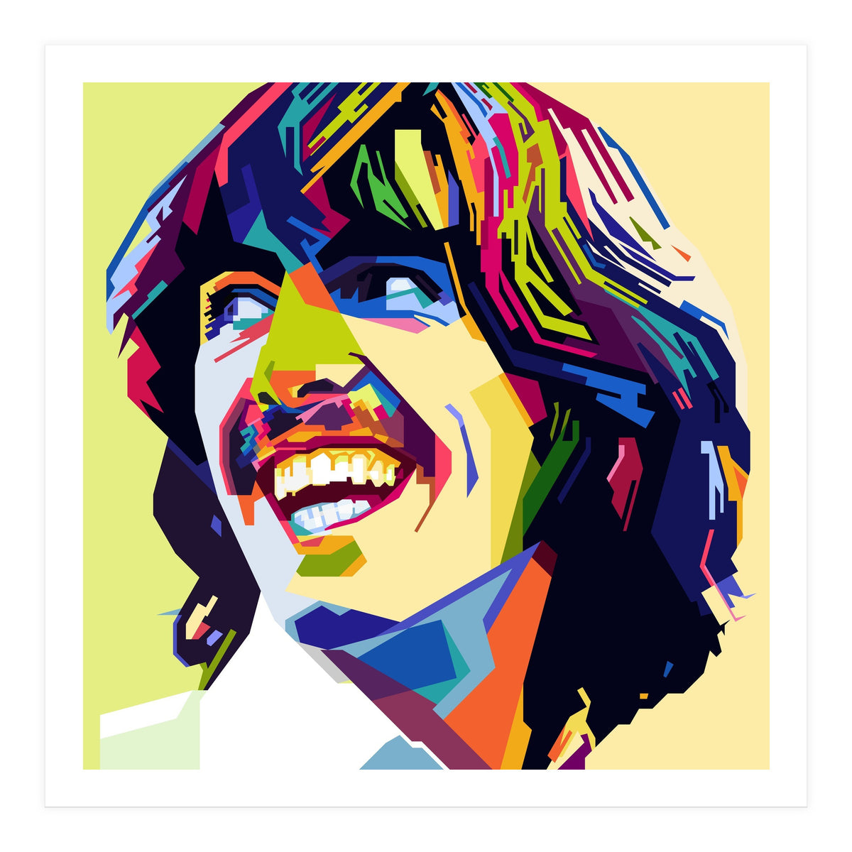 George Harrison WPAP Style (Print Only)