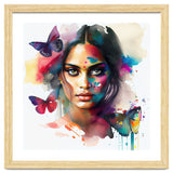 Butterfly Bloom Hindu Portrait thumbnail