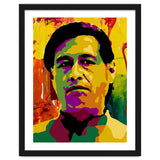 Cesar Chavez Colorful Abstract Art thumbnail