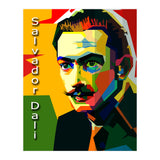 Salvador Dali Maestro Painting In Pop Art WPAP (Print Only) thumbnail