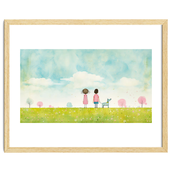 Cute Girl And Boy