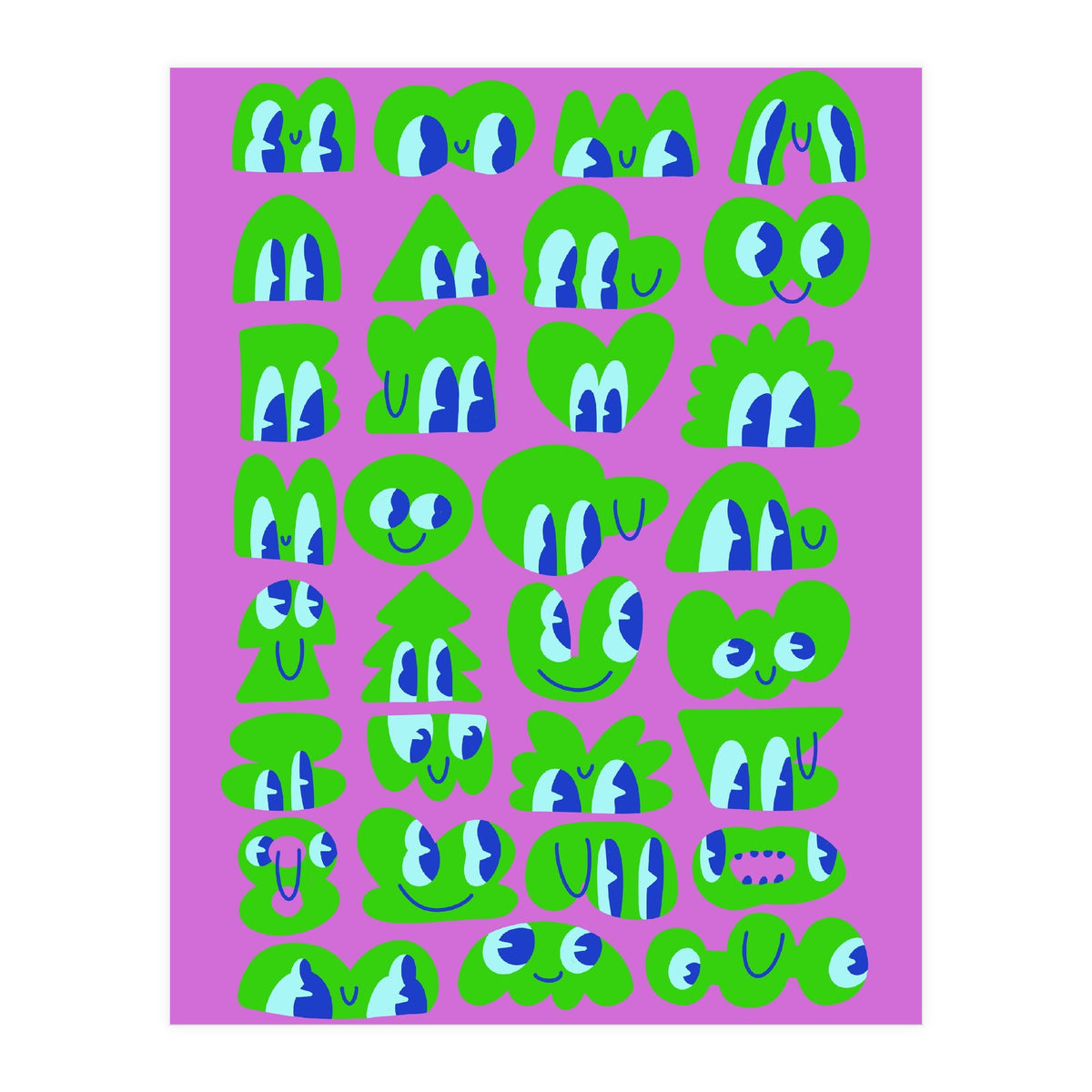 green creature (Print Only)