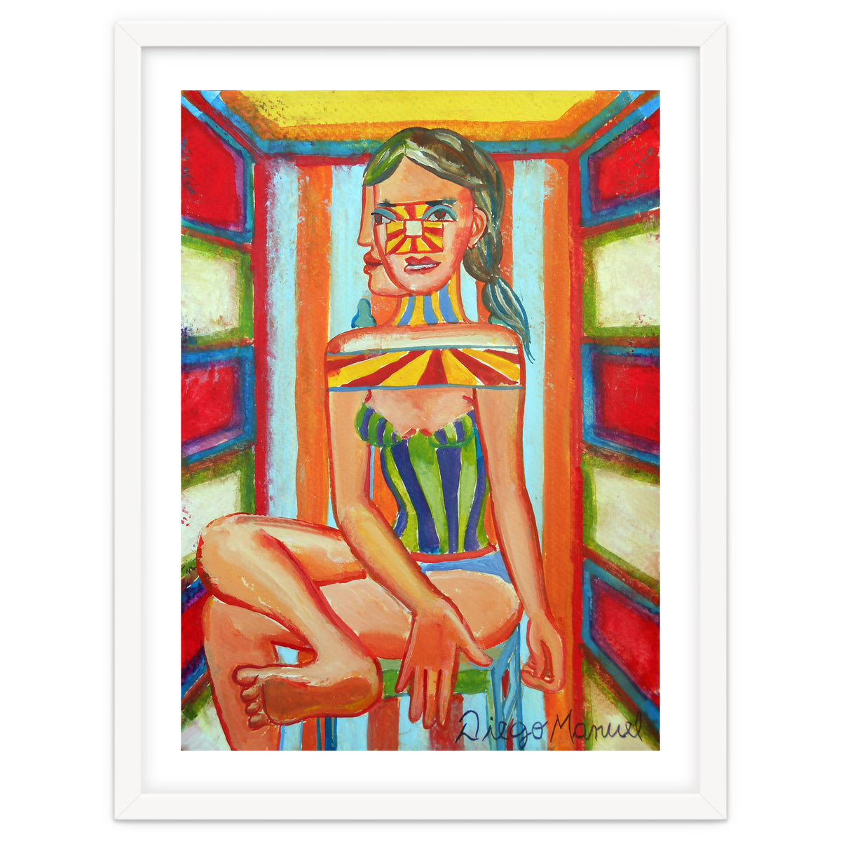 Mujer En La Silla 10