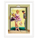 Pinup Sexy Girl Had Accident While Leaving The Elevator thumbnail
