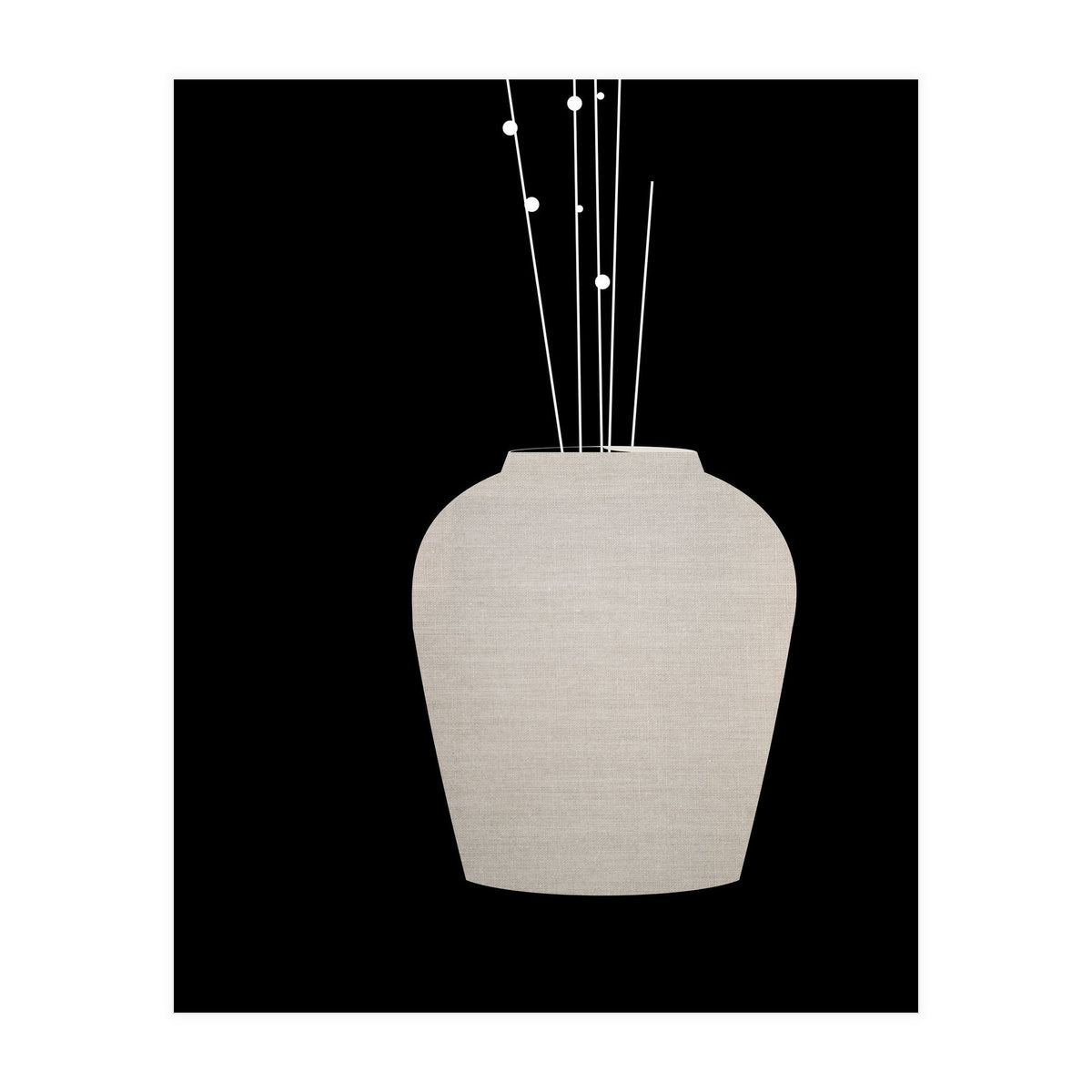 Vase Decoration  (Print Only)