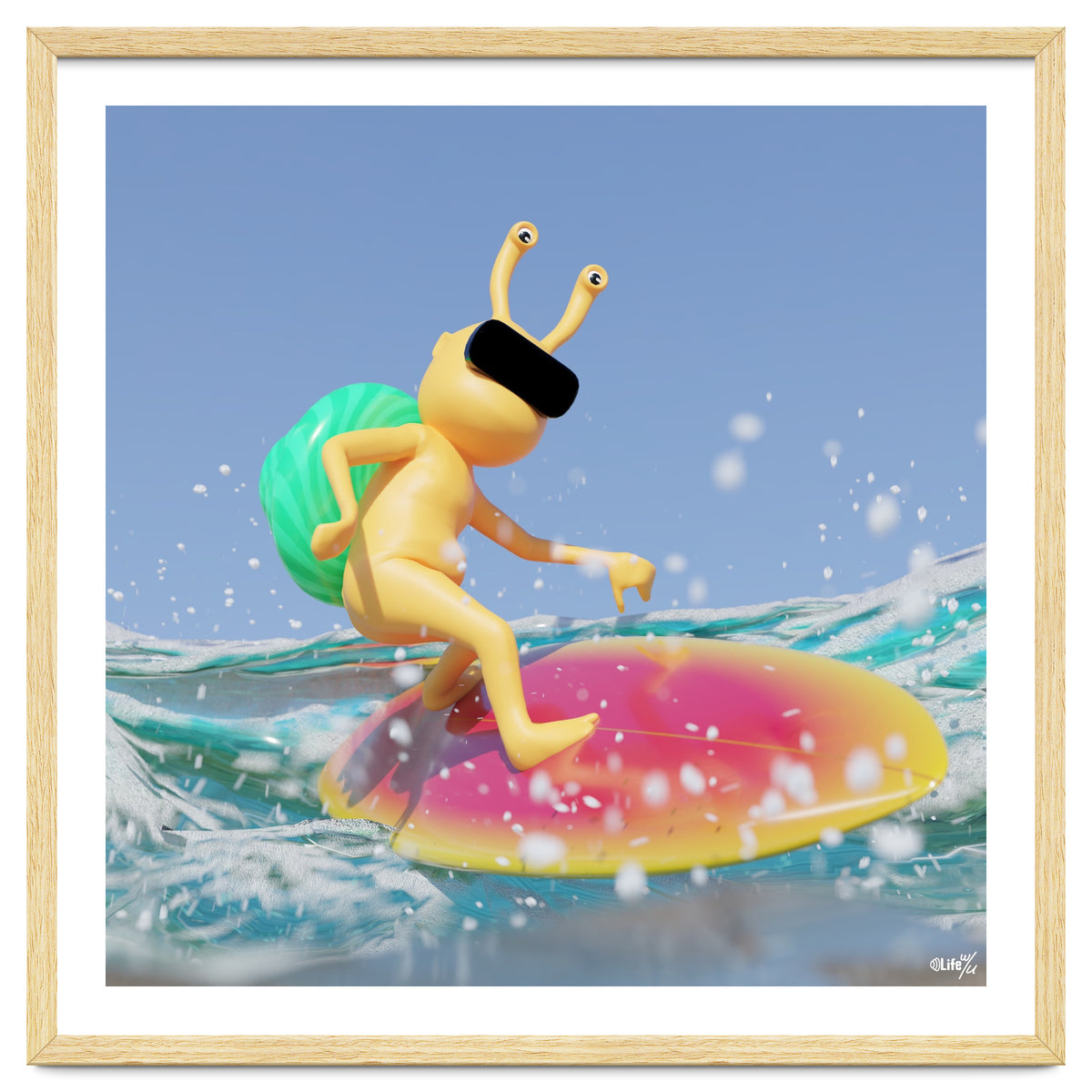 Surfing - angle #2 (Lwuba 043 Salt Proof Surfing 02)