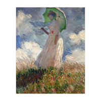 Claude Monet / 'The Woman with a Parasol', 1886, Oil on canvas, 131 × 88 cm. SUZANNE HOSCHEDE. (Print Only)