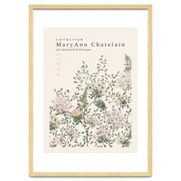 Historic decorative art Paris Queen Anne's lace