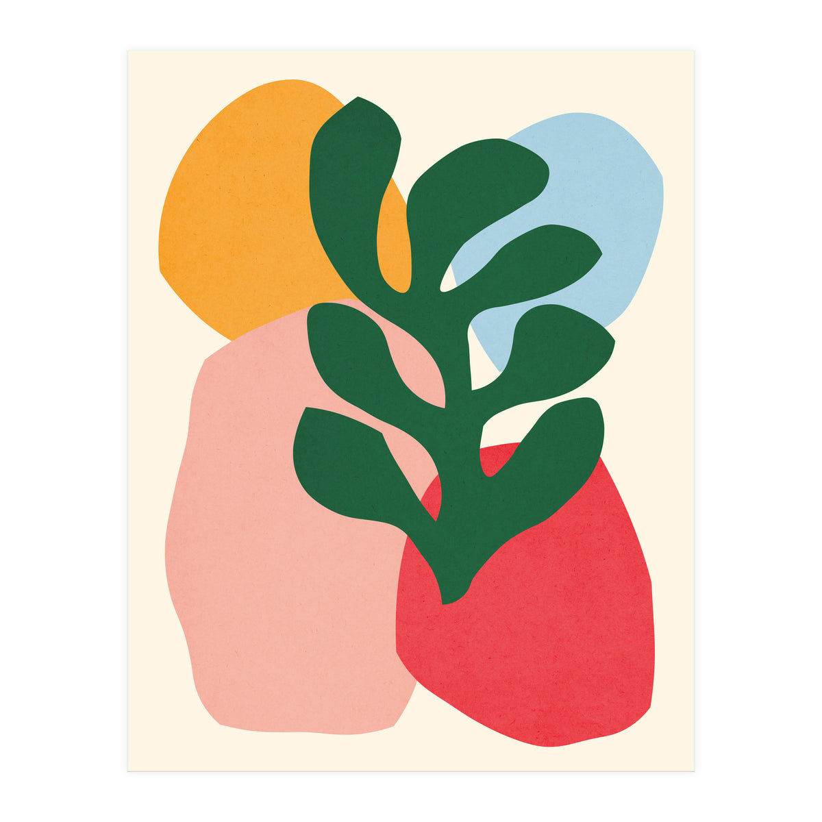 Floral matisse 9 (Print Only)