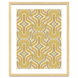 Ochre Retro Marbled Tiles thumbnail