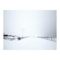 on the snow pier (Print Only)