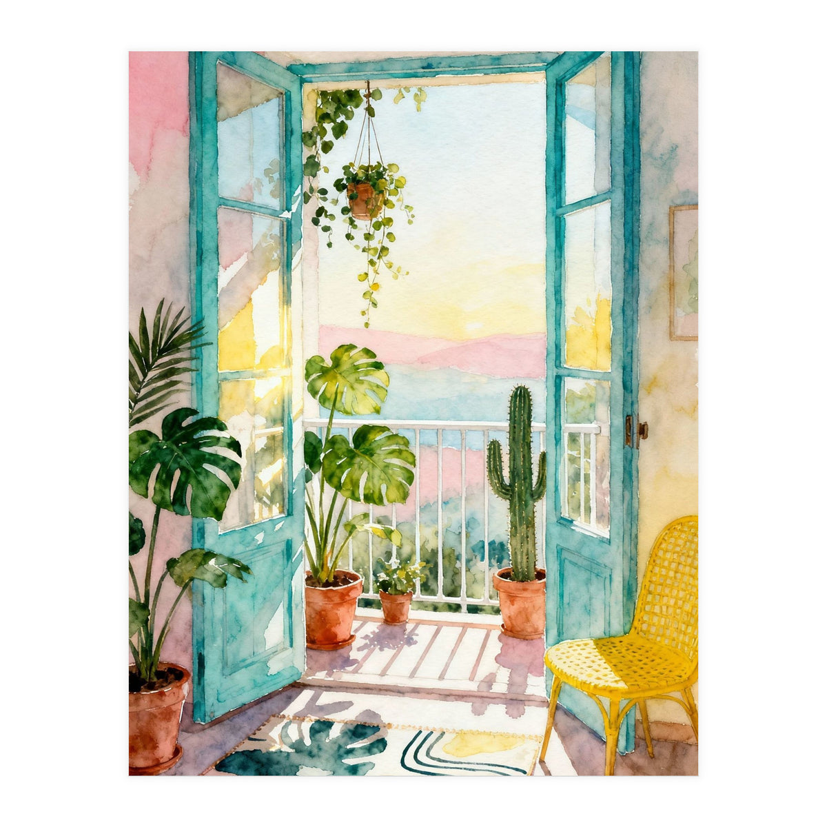 Matisse Inspired Chill (Print Only)