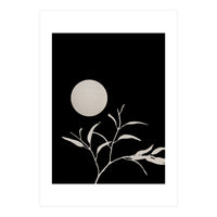 Moon & Leaf (Print Only)