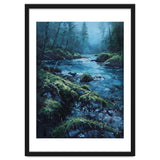 The Cerulean Current: A Whispering Flow Through the Moss thumbnail