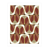 Umber Deco Mixed Tiles (Print Only) thumbnail