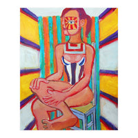 Mujer En La Silla 5 (Print Only)