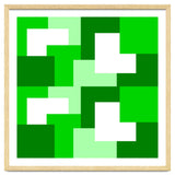 Green Abstract Square Tiles thumbnail