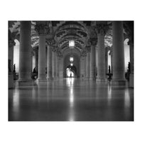 Lost inside the Louvre (Print Only)