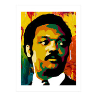 Jesse Jackson Colorful Abstract Art (Print Only)