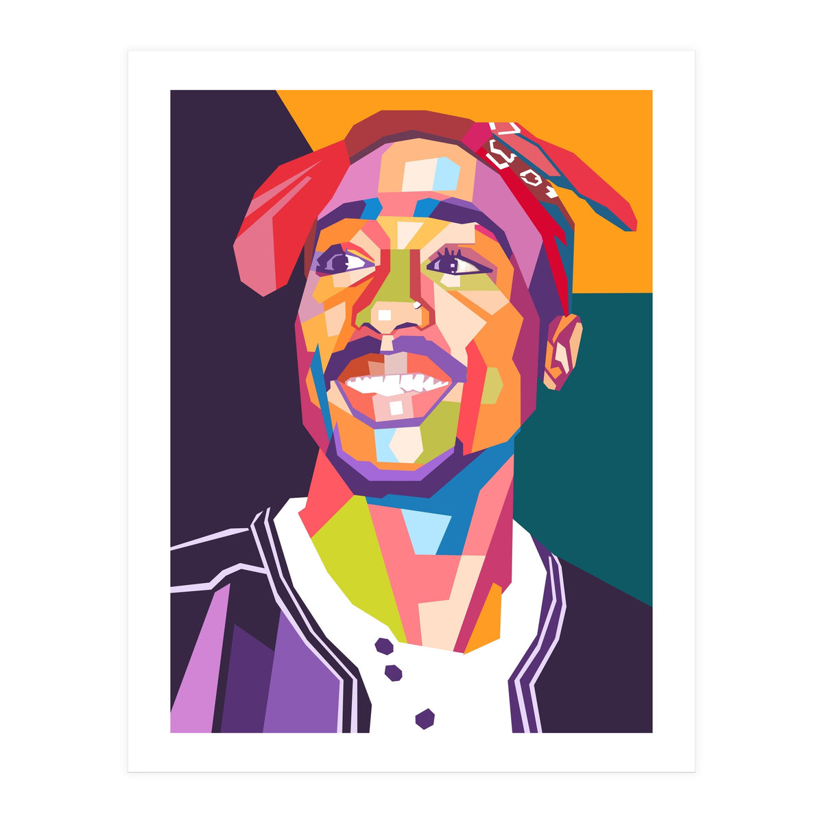 Tupac Shakur art (Print Only)