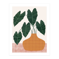 Philodendron plant (Print Only)