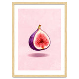 Fresh Figs, Watercolor Fruit, Mediterranean Still Life thumbnail