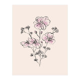 Wild Roses Bouquet (Print Only) thumbnail