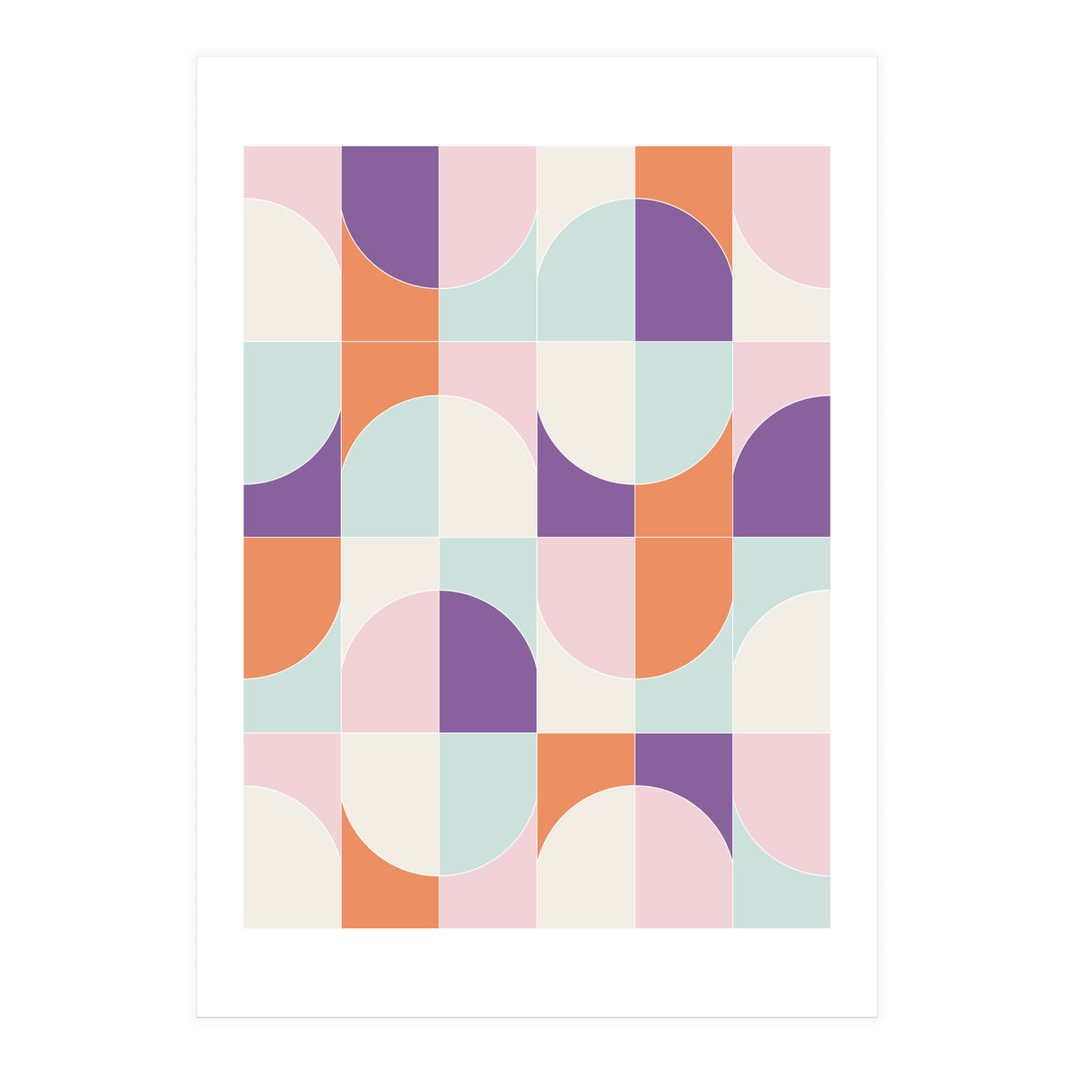 Bold Geo Tiles 06 (Print Only)