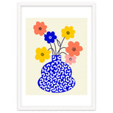 Inheritance, Flower Pot Botanical Floral, Eclectic Bohemian Concept Pop Of Color, Dopamine Positivity Plants Nature Heredity Contemporary thumbnail
