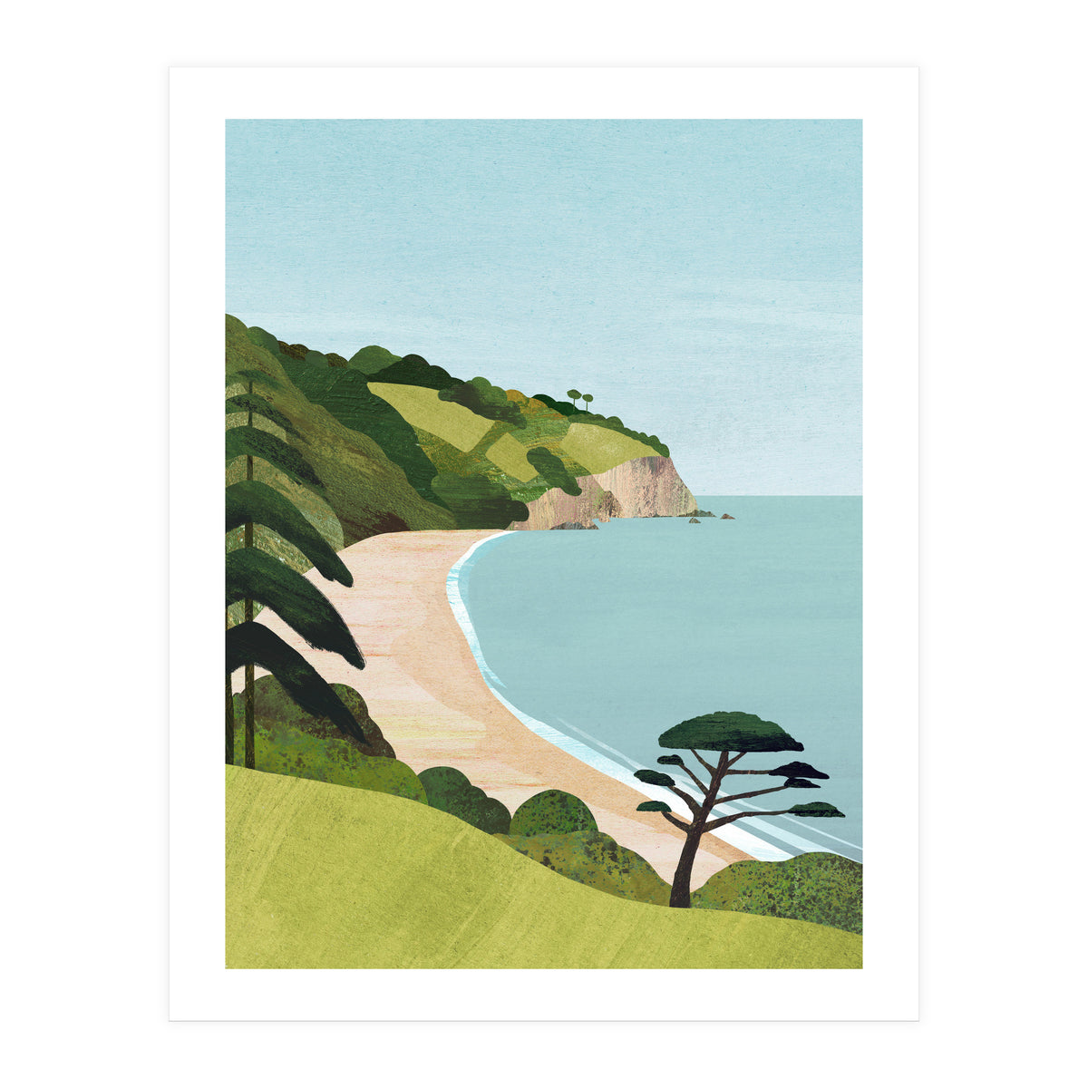 Blackpool Sands, Devon (Print Only)