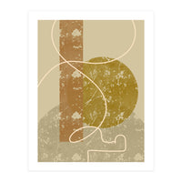 Interaction of Shapes and Lines (Print Only)