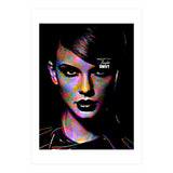 Taylor Swift Colorful Art 4 (Print Only) thumbnail