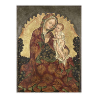 Madonna of Humility. Dating: 1429 - 1439. Measurements: h 53 cm × w 42 cm; d 13.5 cm. (Print Only)