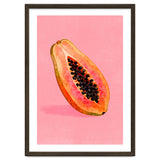 Papaya fruit illustration thumbnail