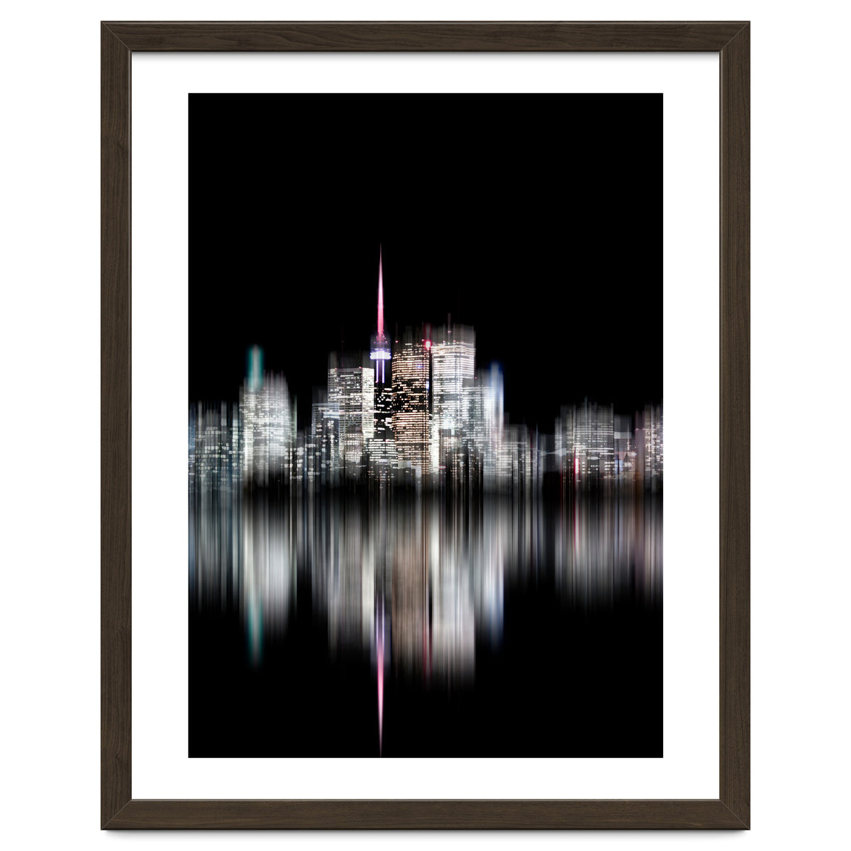 Toronto Skyline Blur Version No 2