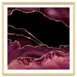 Burgundy & Gold Agate Texture 14 thumbnail