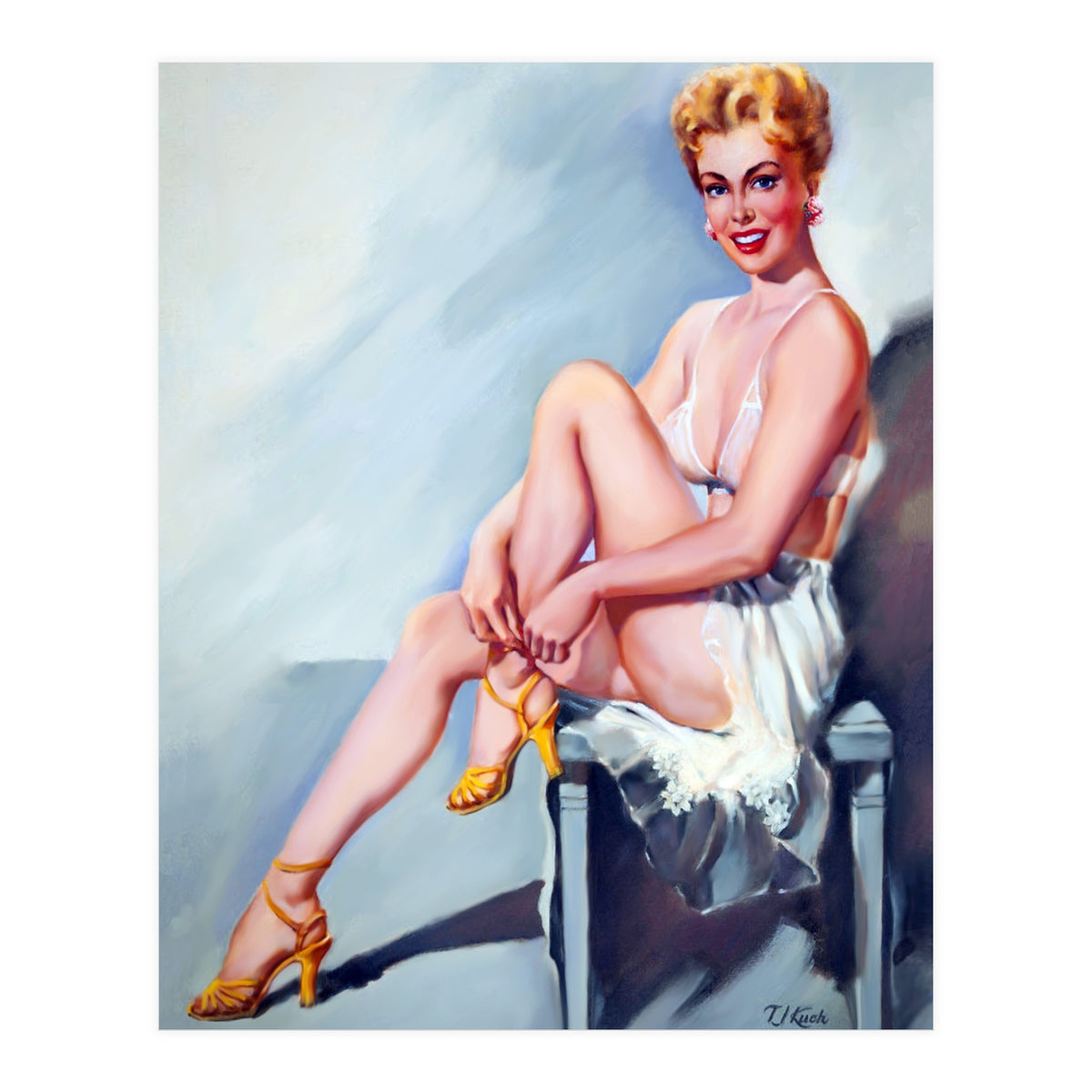 Pinup Ballerina (Print Only)